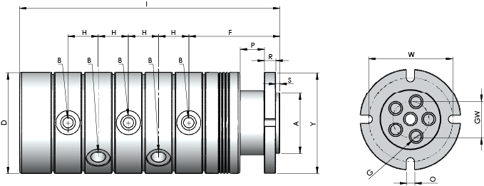 Rototech Rotary Unions M1 C5 Serisi